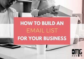 How to build an email list for your business